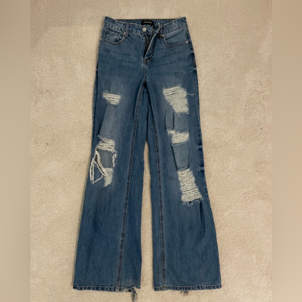 Prosperity Denim Low Rise Baggy Jeans